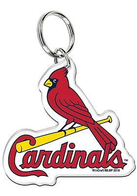 St Louis Cardinals Premium Acrylic Keychain - Red
