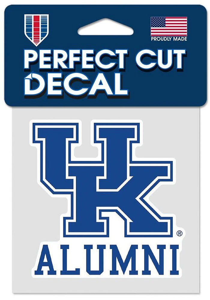 Kentucky Wildcats 4x4 Alumni Auto Decal - Blue