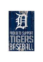 Detroit Tigers 11x17 Proud Supporter Sign
