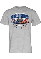 Grey 2024 Baseball College World Series Short Sleeve T Shirt