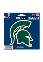 Michigan State Spartans Die Cut Helmet Style Magnet
