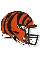 Cincinnati Bengals Wooden Alternate Helmet Sign