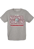 Ohio State Buckeyes Youth 2024 Football National Champions Short Sleeve T-Shirt