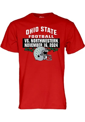 Ohio State Buckeyes Red Rivalry Tee Short Sleeve T Shirt