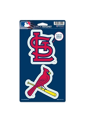 St Louis Cardinals 5x9 2pk Magnet