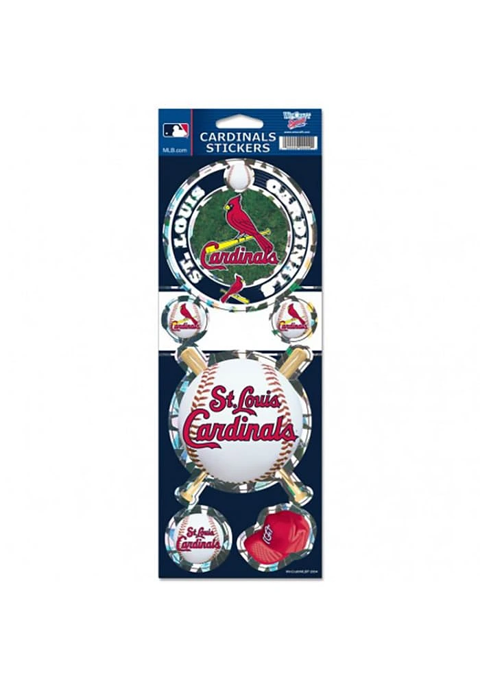 St Louis Cardinals Prismatic Stickers