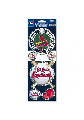 St Louis Cardinals Prismatic Stickers