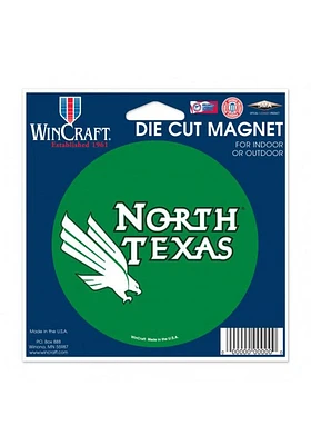 North Texas Mean Green Team Logo Magnet