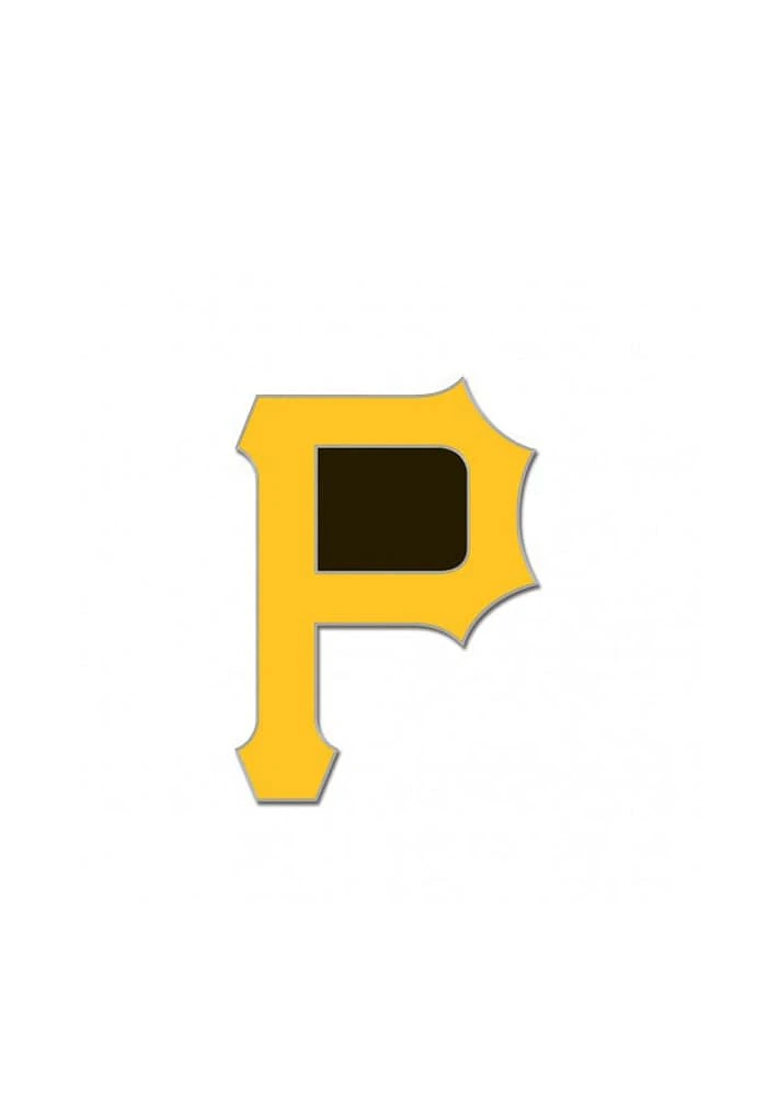 Pittsburgh Pirates Souvenir Team logo Pin - Yellow