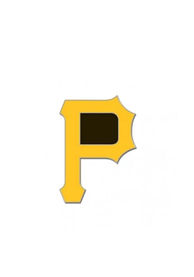 Pittsburgh Pirates Souvenir Team logo Pin - Yellow