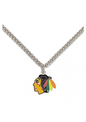 Chicago Blackhawks Team Logo Womens Necklace