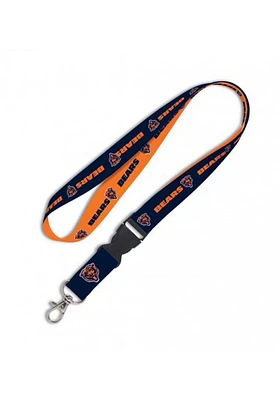Chicago Bears Reversible Lanyard - Navy Blue