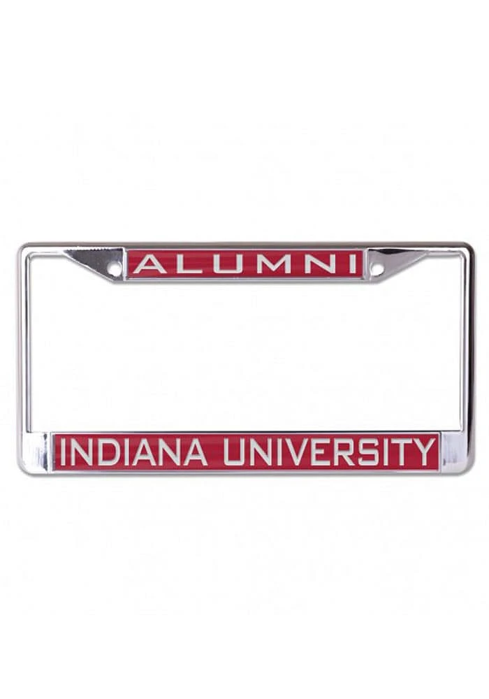 Indiana Hoosiers Alumni Inlaid License Plate Frame - Red
