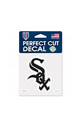 Chicago White Sox Perfect Cut Auto Decal - Black