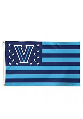Villanova Wildcats Stars and Stripes Grommet Blue Silk Screen Grommet Flag
