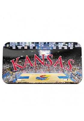 Kansas Jayhawks Red Allen Fieldhouse Crystal Car Accessory License Plate