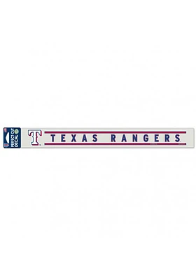 Texas Rangers Team Name Auto Strip - Red
