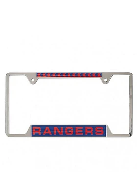 Texas Rangers Team Name Bottom License Frame