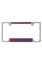 Texas Rangers Team Name Bottom License Frame