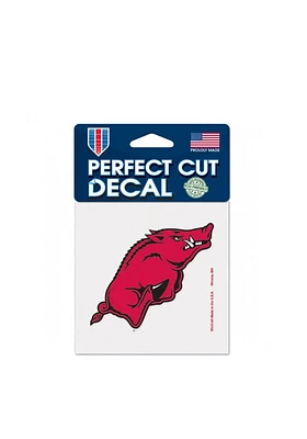 Arkansas Razorbacks Team logo Auto Decal - Cardinal
