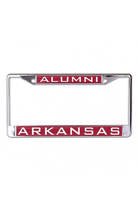 Arkansas Razorbacks Alumni Inlaid License Plate Frame - Red