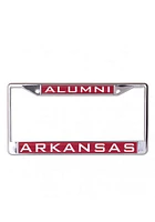 Arkansas Razorbacks Alumni Inlaid License Plate Frame - Red
