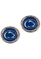 Penn State Nittany Lions Team Logo Womens Earrings