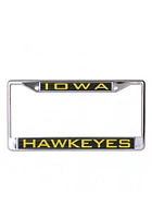 Iowa Hawkeyes Team Name Inlaid License Plate Frame