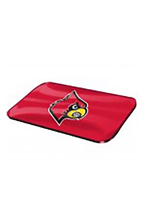Louisville Cardinals Red Red Crystal Mirror Car Accessory License Plate