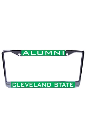Cleveland State Vikings Alumni Inlaid License Plate Frame - Green