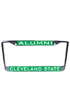Cleveland State Vikings Alumni Inlaid License Plate Frame - Green
