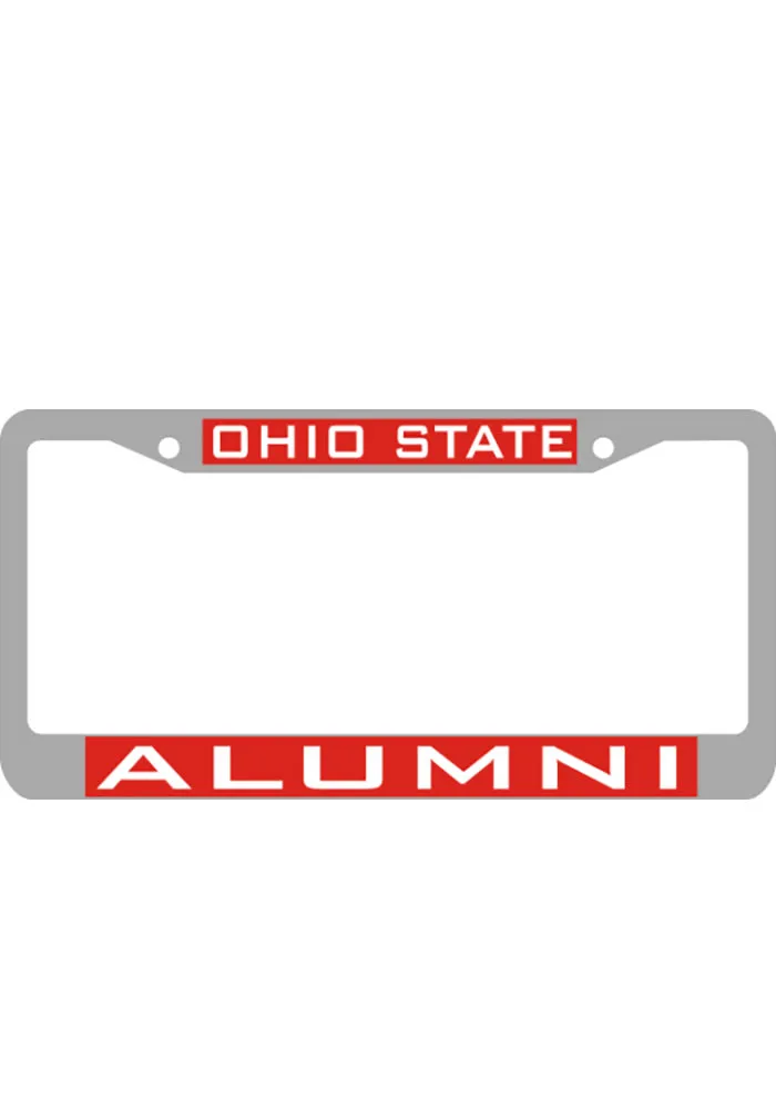 Ohio State Buckeyes Alumni Inlaid License Frame