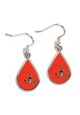 Cleveland Browns Teardrop Womens Earrings