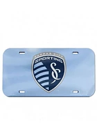 Sporting Kansas City Light Blue Team Logo Light Blue Car Accessory License Plate
