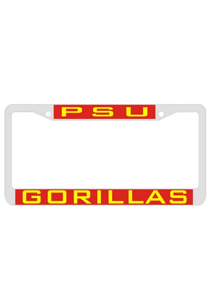 Pitt State Gorillas Team Name Inlaid License Plate Frame - Red