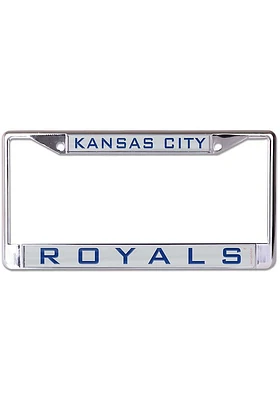 Kansas City Royals Team Name Inlaid License Plate Frame
