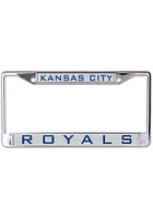 Kansas City Royals Team Name Inlaid License Plate Frame