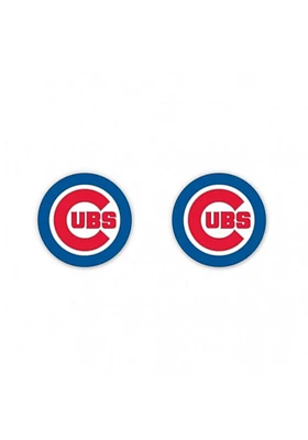 Chicago Cubs Logo Womens Earrings