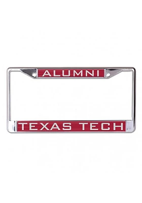 Texas Tech Red Raiders Alumni Inlaid License Plate Frame - Red