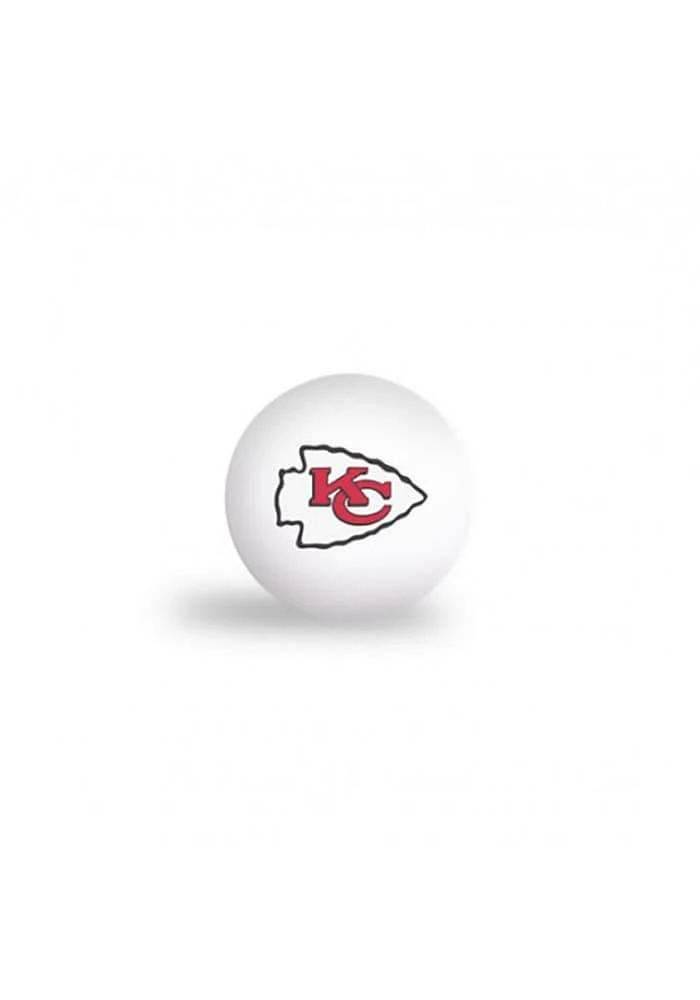 Kansas City Chiefs 6 pack Ping Pong Balls