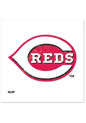 Cincinnati Reds Glitter 2pk Tattoo