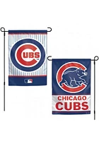 Chicago Cubs 2-Sided Team Logo Garden Flag - Blue