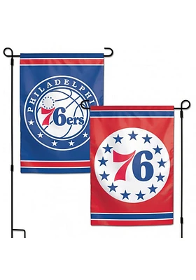 Philadelphia 76ers 2-Sided Team Logo Garden Flag - Red