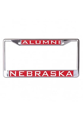 Nebraska Cornhuskers Alumni Inlaid License Plate Frame - Red