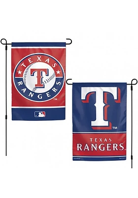 Texas Rangers 2-Sided Team Logo Garden Flag - Blue