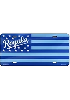 Kansas City Royals Stars and Stripes Car Accessory License Plate