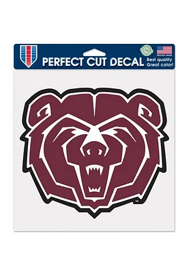 Missouri State Bears 8x8 Auto Decal - Maroon