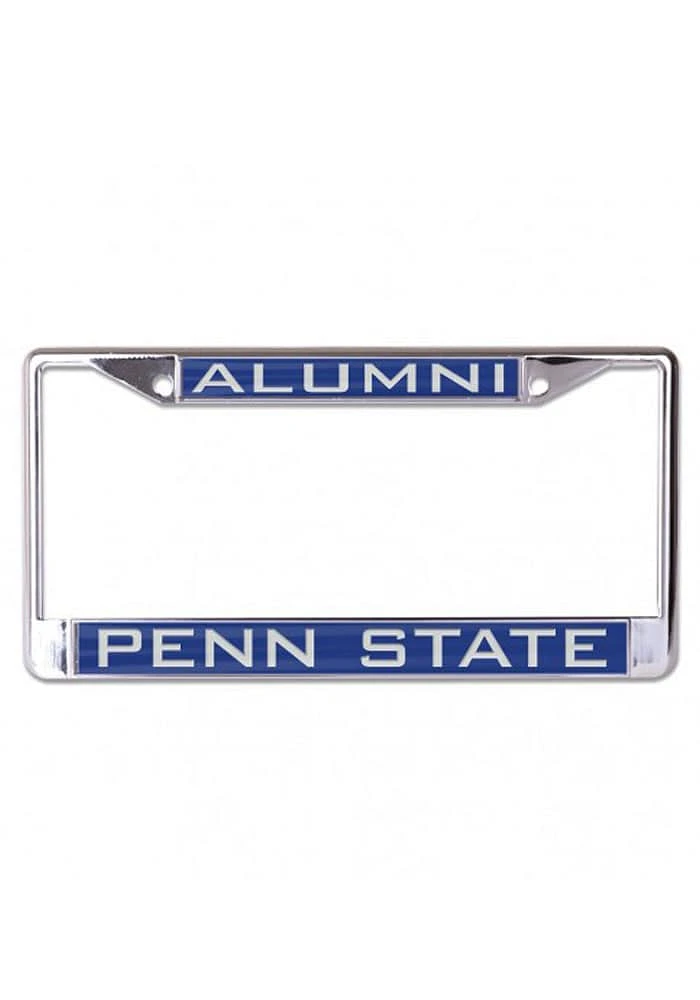 Penn State Nittany Lions Alumni Chrome License Plate Frame