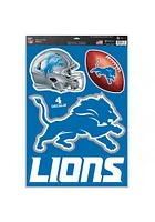 Detroit Lions 11x17 Multi-Pack Auto Decal - Blue