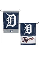 Detroit Tigers Primary Logo Garden Flag - Navy Blue